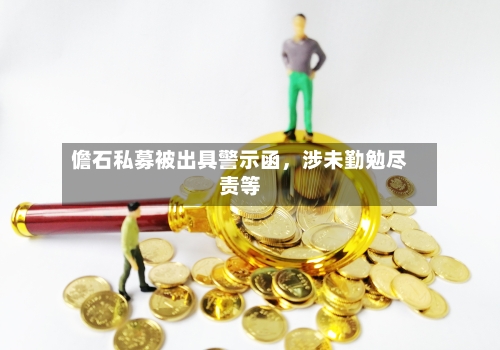 儋石私募被出具警示函，涉未勤勉尽责等-第2张图片