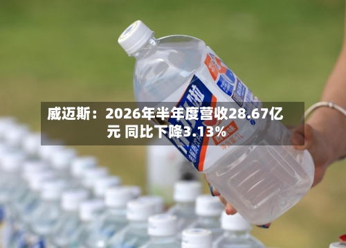 威迈斯：2026年半年度营收28.67亿元 同比下降3.13%-第2张图片